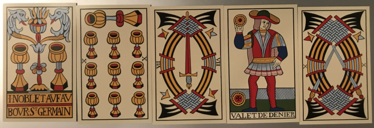 Tarot de Marseilles Cinderella Spread