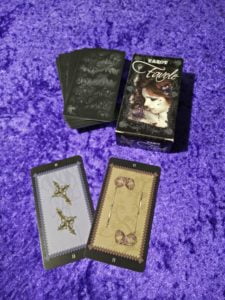 Favole Tarot 2 of Crosses and 2 of Masks