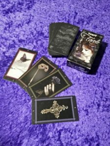 Favole Tarot Aces of Butterflies, Masks, Flowers and Crosses