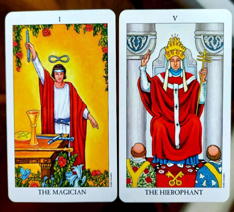 Tarot Tutorial: Roses and Lilies in the Rider Waite Smith