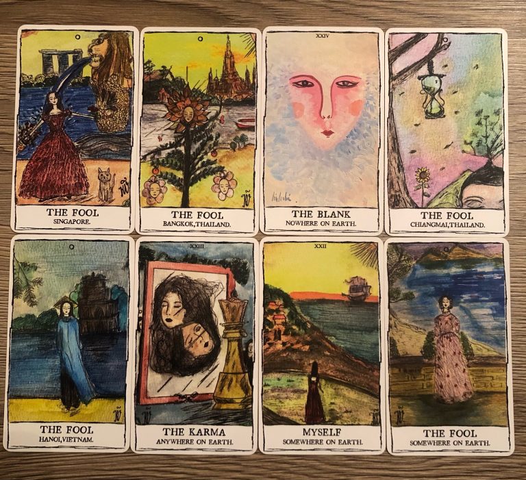 Deck Review:  The Quên Forget Tarot de Gap