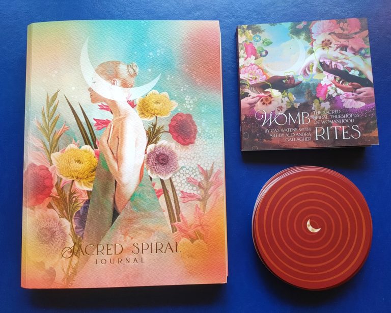 Deck and Book Review: Womb Rites: The Sacred Spiral Thresholds of Womanhood Oracle Deck & Sacred Spiral Journal: A Journal of Remembering